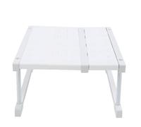 FAUOSWUK Organisateur de Placard élégant, Gain de Place, étagère à Couverture Complète pour la Décoration de la Maison, 13 Pièces ABS 16,5 Pouces (Longueur 27-38 cm / 10,6-15 Pouces)