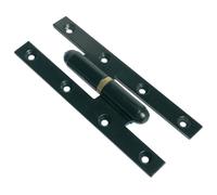 FAURE ET FILS PI228CG0 - Paumelle picarde 220x80 mm - Époxy noir