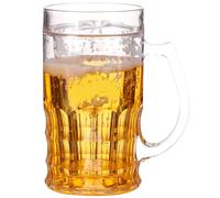 Fausse Chope À Bière Amusante Grande Taille | Double Paroi Fausse Tasse à Bière Amusante | Lavable Au Lave-Vaisselle Modèle Créatif Ornement De Bureau Jouet Farce Et Accessoire Décoratif Pour Cadeaux