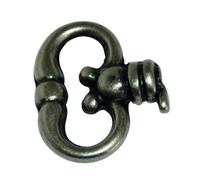 Fausse nglaise - en laiton finition vieux fer - 28 x 32 mm CADAP