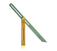 FAUSSE EQUERRE A COULISSE 40CM TALON BOIS + LAITON