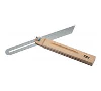 Fausse équerre de précision avec talon en bois 775-1 - longueur 260 mm SAM OUTILLAGE