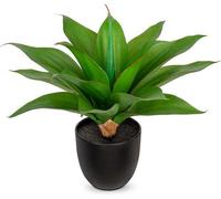 Fausse plante d'agave dans un grand pot, pour la décoration de table et la décoration d'intérieur