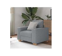 Fauteuil 60 cm stof lichtgrijs4105058