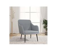 vidaXL Fauteuil Relax - Gris clair