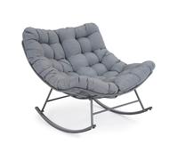 Fauteuil à bascule de jardin Lagoa Garden Point anthracite