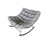 Fauteuil à bascule d'extérieur Lagoa Garden Point, anthracite