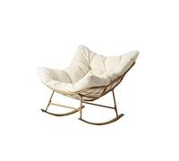 Quito fauteuil à bascule d'intérieur et d'extérieur beige