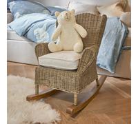 Fauteuil à bascule enfant Trésolia marron H/L/P env. 69/53/71 cm