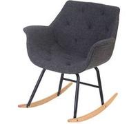 Mendler Fauteuil à bascule Malmö - Gris