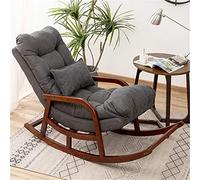 Fauteuil à bascule pour adultes, canapé inclinable confortable pour la maison, les loisirs, canapé paresseux en tissu, parfait pour le balcon