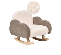 Fauteuil à Bascule pour Enfants Pieds en Bois Siège Intérieur Bou eige Skare