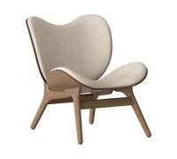 Fauteuil A Conversation Piece chêne foncé dark oak base