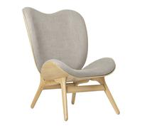 Fauteuil A Conversation Piece haut oak base