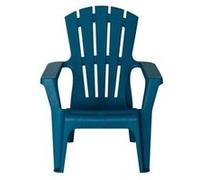 Fauteuil - BICA - Adirondack - Résine Injectée - Bleu Miami - 1 Place - Design Contemporain