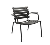 Fauteuil Alua Houe noir, Designer Henrik Pedersen, 69.5x76x71.5 cm