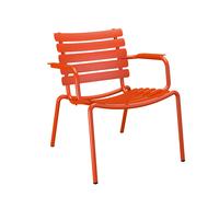 Fauteuil Alua Houe rouge, Designer Henrik Pedersen, 69.5x76x71.5 cm