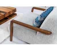 Fauteuil Ameublement Rembourrage Une place Lounge Club Siège Meubles Tissu Canapés
