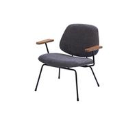 Fauteuil Arnold gris - - Gris - Tissu
