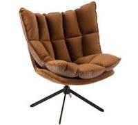 Paris prix Fauteuil design avec coussin - Marron