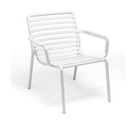Fauteuil bas NARDI Doga - Blanc