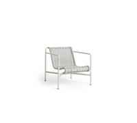 HAY Fauteuil lounge bas Palissade Cord Sky grey