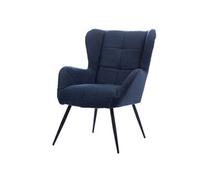 Fauteuil Bleu - - Bleu - Tissu