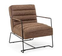 Fauteuil Brianna marron