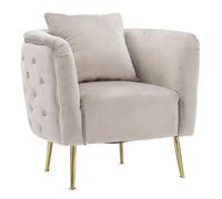 FAUTEUIL BUCAREST GRIS