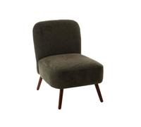 Fauteuil bucolique kaki 69 x 60 x 80 Vert Kaki