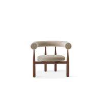Fauteuil Bukowski en Noyer/ Restes 23