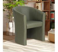 Fauteuil cabriolet 64x62x81 cm en PU vert - KABIZ
