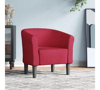 Fauteuil Cabriolet avec Repose-pied Chaise Siège Salon Gris Foncé Tissu vidaXL