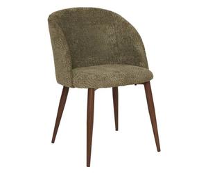 Fauteuil ""Celeste"" vert Kaki L60xp54xH80cm - Atmosphera Créateur d'intérieur