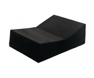 Fauteuil chaise longue canap intime relaxant plaint de forme triangulaire noir