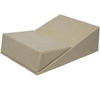 Fauteuil chaise longue canapé intime relaxant rabattable de forme triangulaire crème