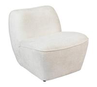 Atmosphera Chauffeuse chenille Minari - Blanc