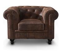 Fauteuil Chesterfield Vintage