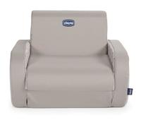Chicco Fauteuil enfant Twist Dune – 3 configurations, transformable en chaise longue et canapé – Tissu Beige
