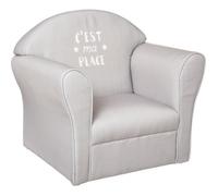 Fauteuil classique enfant Gris Atmosphera