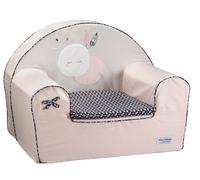 Fauteuil Club Bébé Pour Enfant En Coton - Miss Fleur De Lune Rose TU