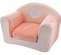 Fauteuil Club Convertible Lapinou, Rose, 42 x 55 cm, Déhoussable