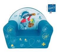 Fauteuil club enfant - FUN HOUSE - JOHN LE RATON - Bleu - Intérieur - Enfant