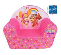 Fauteuil club enfant - FUN HOUSE - Pat'Patrouille Stella et Liberty - Origine France Garantie - mousse légère - 52 x 42 x 33 cm
