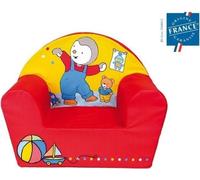 Fauteuil Club Enfant T'Choupi, Mousse Légère, 42 cm x 52 cm x 33 cm, Housse Lavable