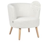 Fauteuil Club Moderne en Bou ossier Bas Meubles de Salon Blanc Odenzen