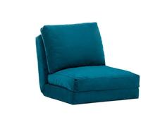 Fauteuil convertible Taida bleu 60 x 68 x h62