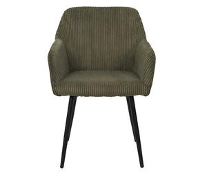Fauteuil côtelé Banbury - Couleur Kaki