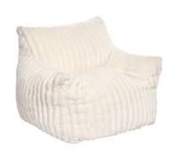 Fauteuil Côtelé Compressé - Muzi Blanc TU