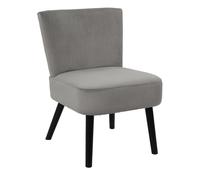 Fauteuil Crapaud "Giulia" 76cm Gris